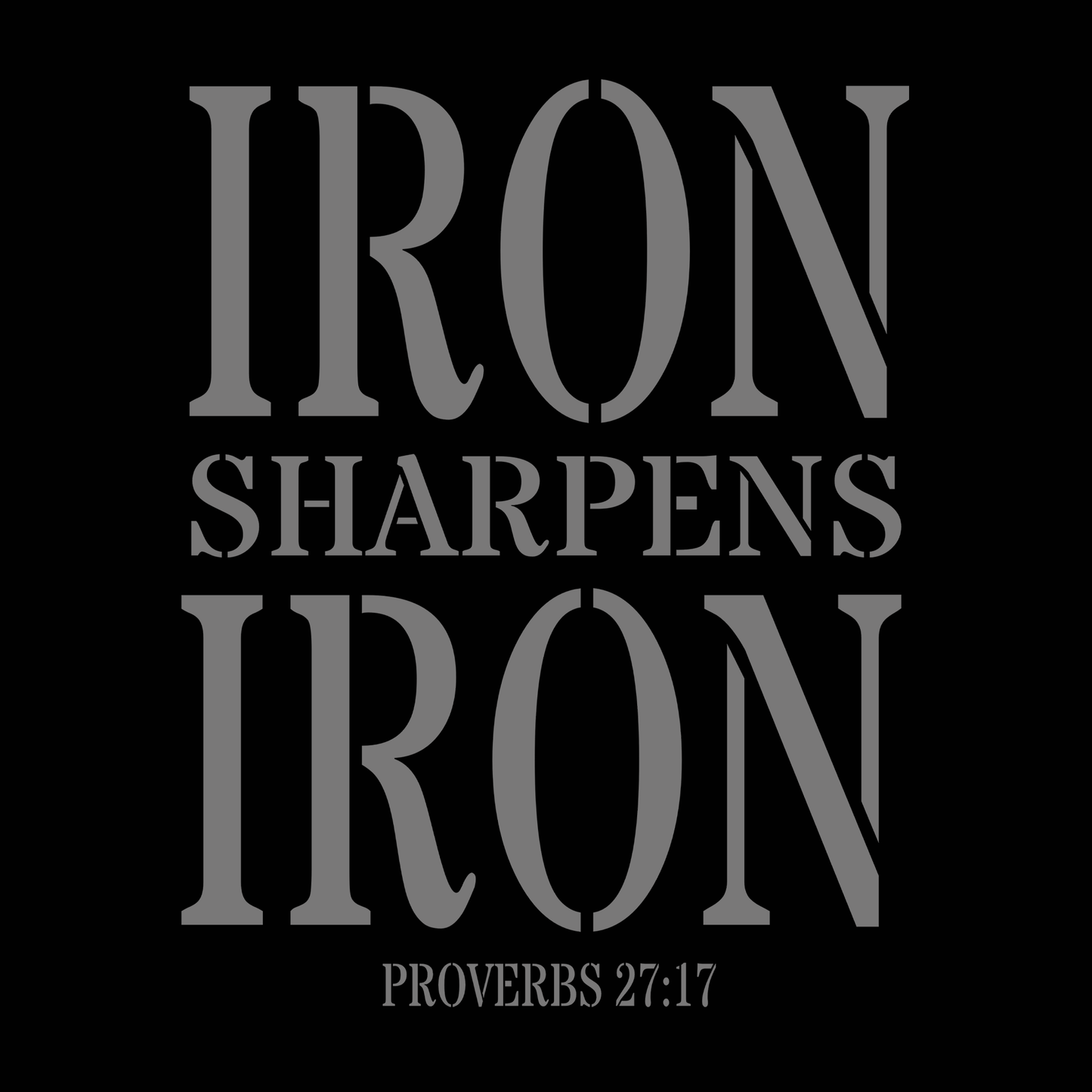 Iron Sharpens Iron Tee