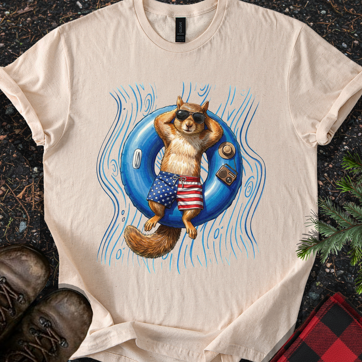 Chill Squirrel T-shirt