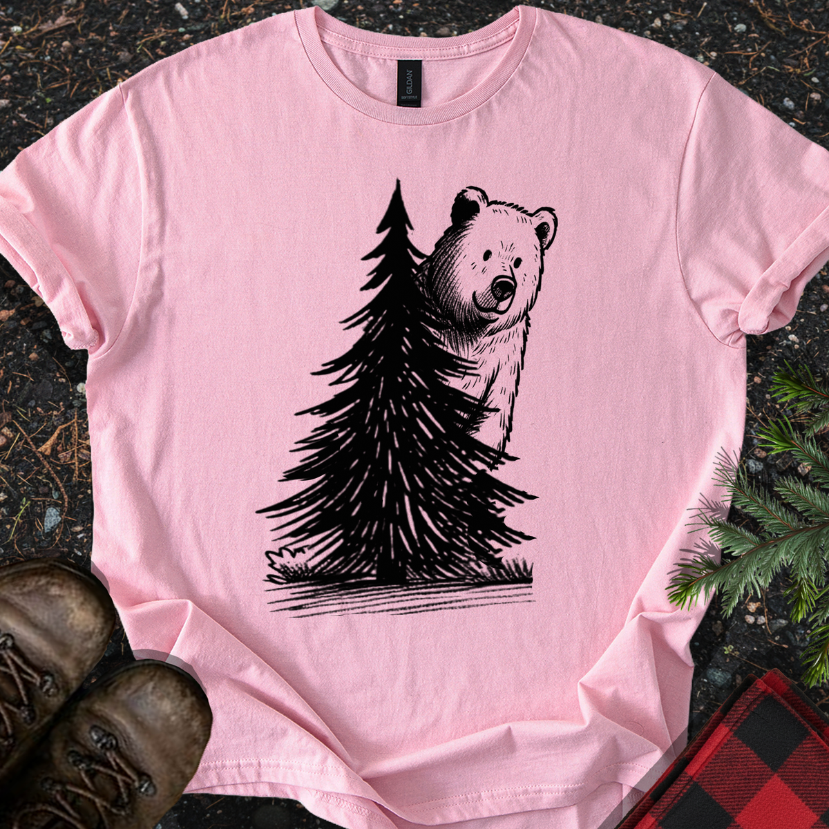 Peeking Bear T-shirt