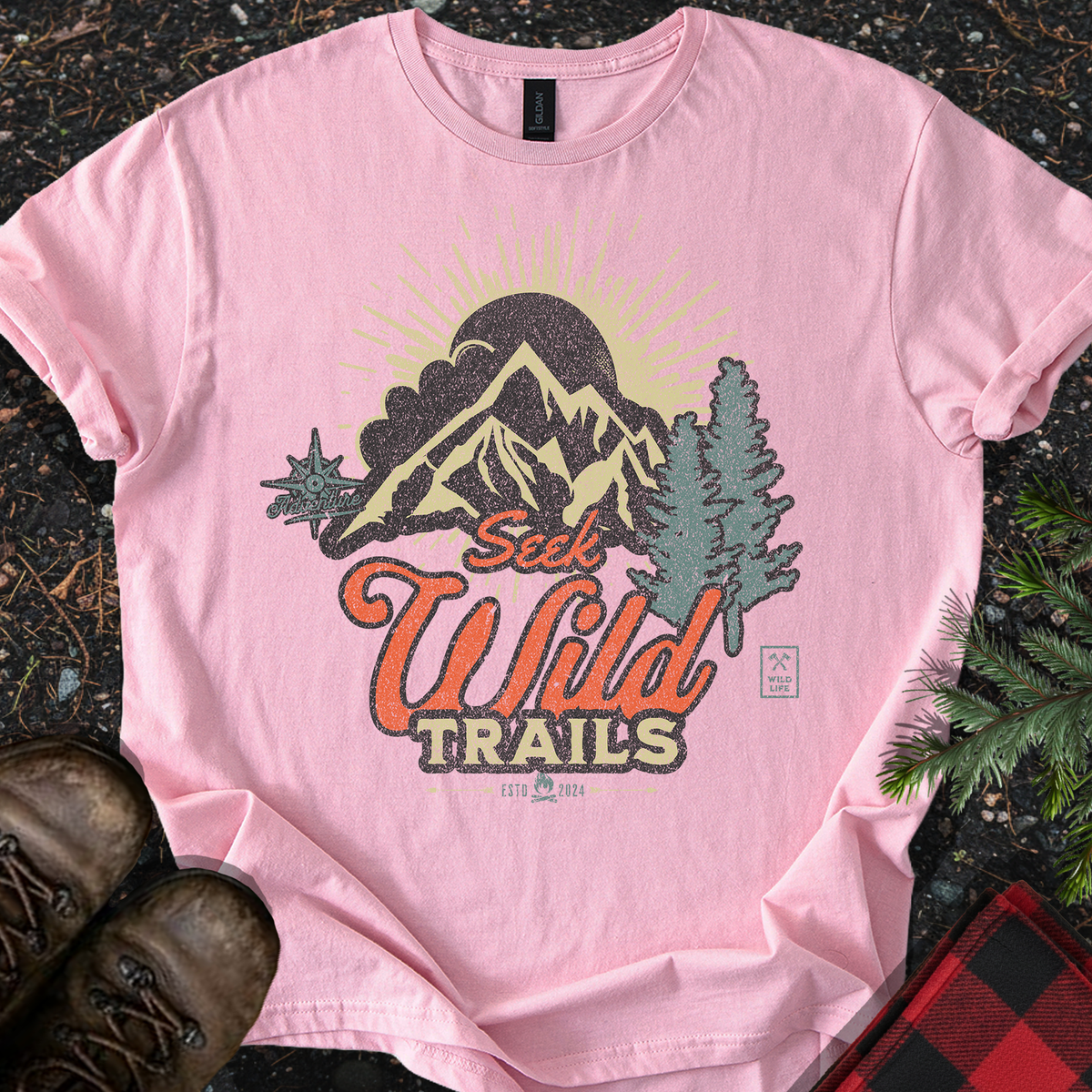 Seek Wild Trails T-shirt