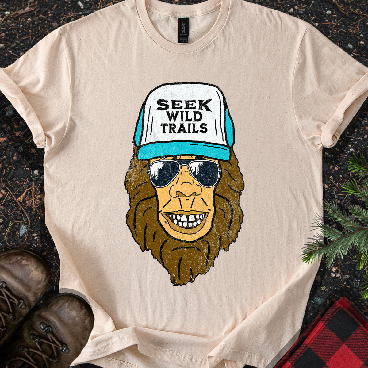 Sasquatch Smile T-shirt