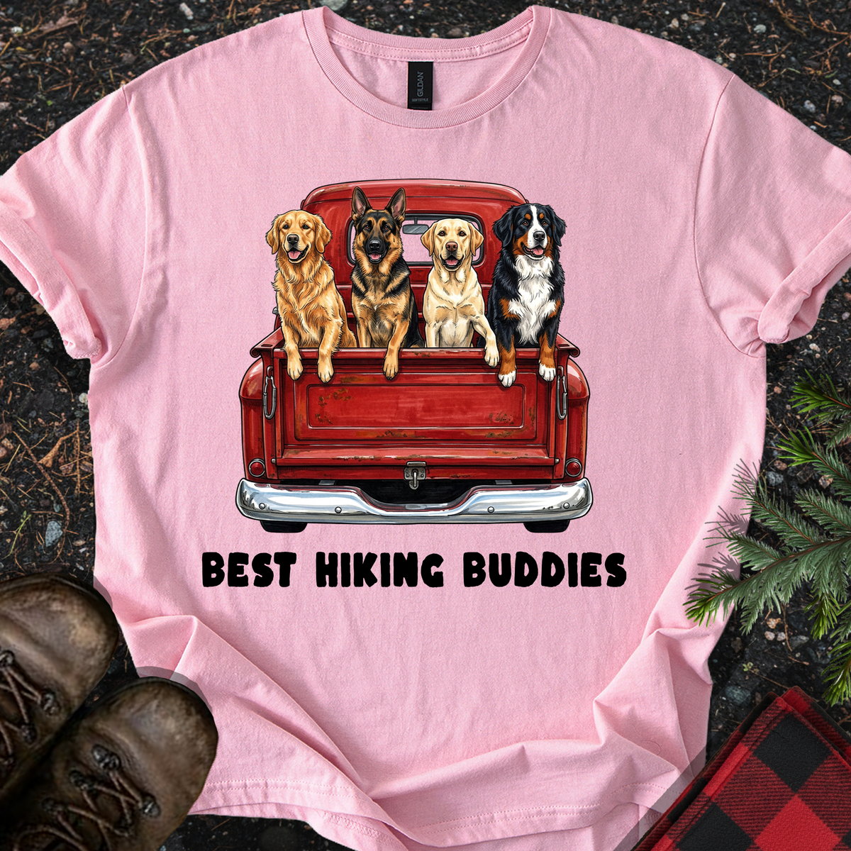 Truck Pups T-shirt