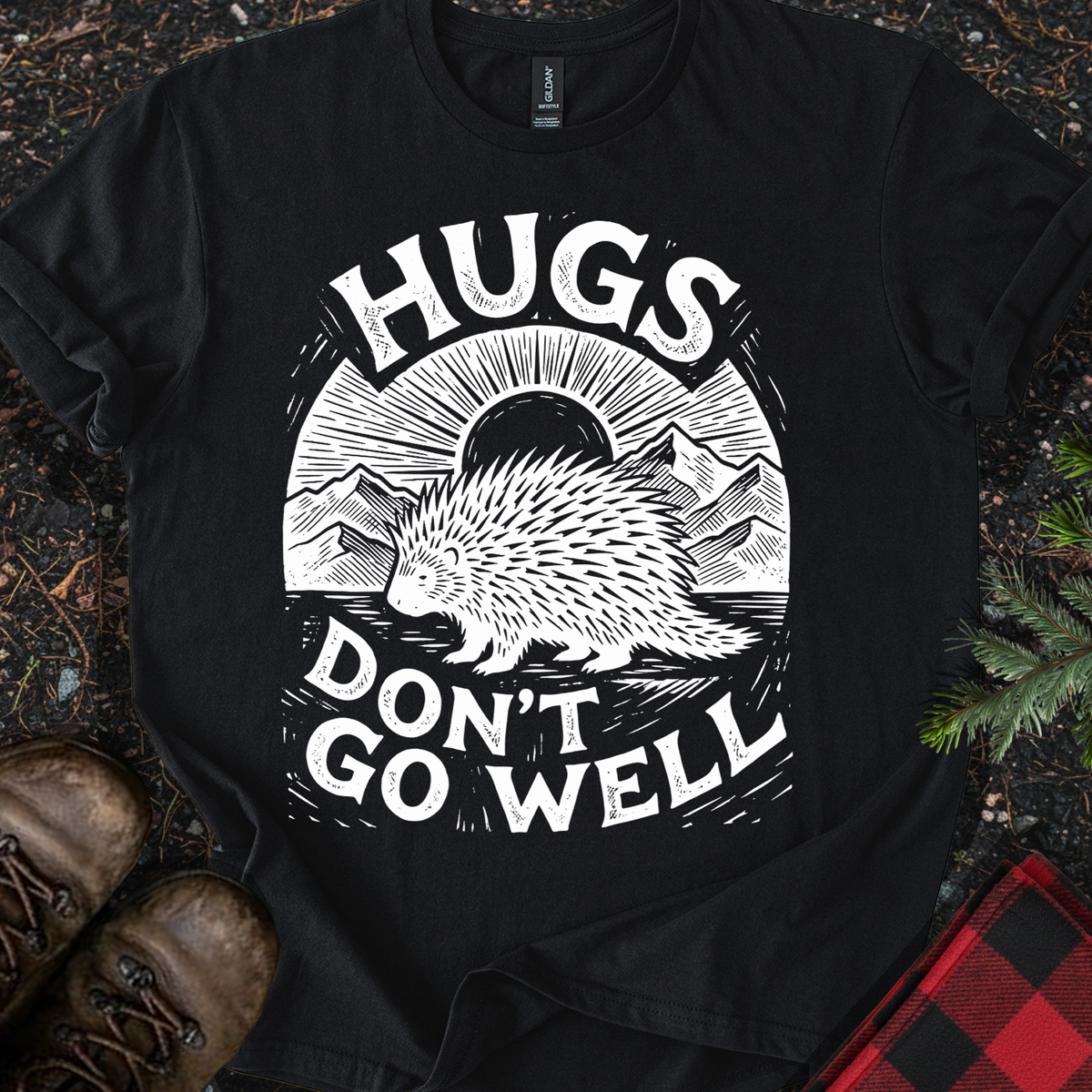 Porcupine Hugs T-shirt