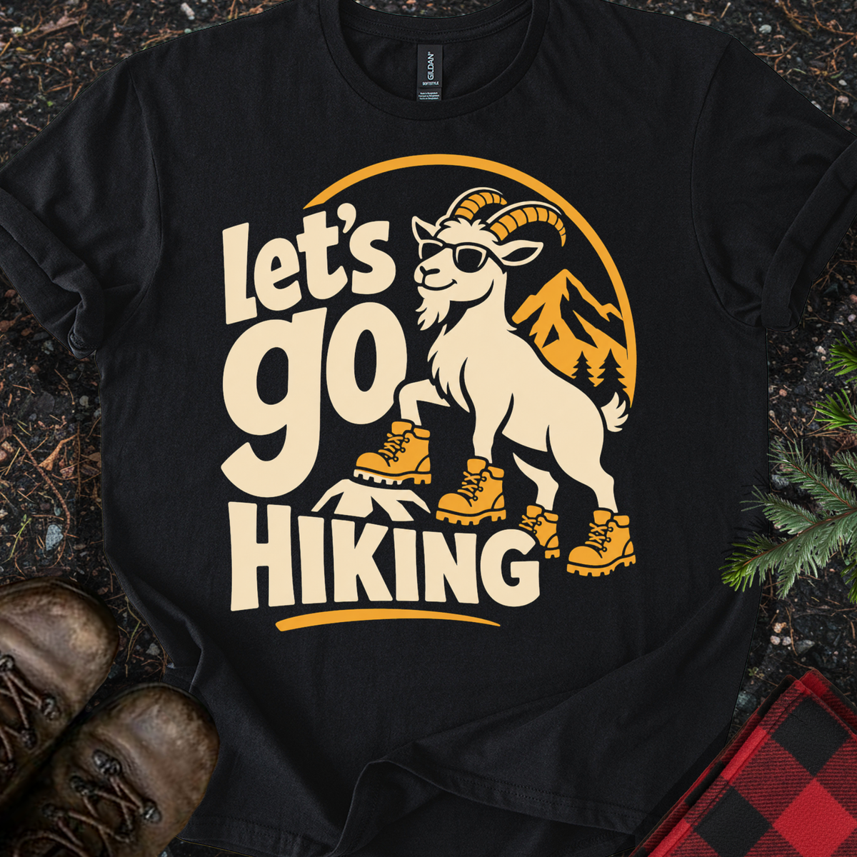 Let's Go Hiking T-shirt