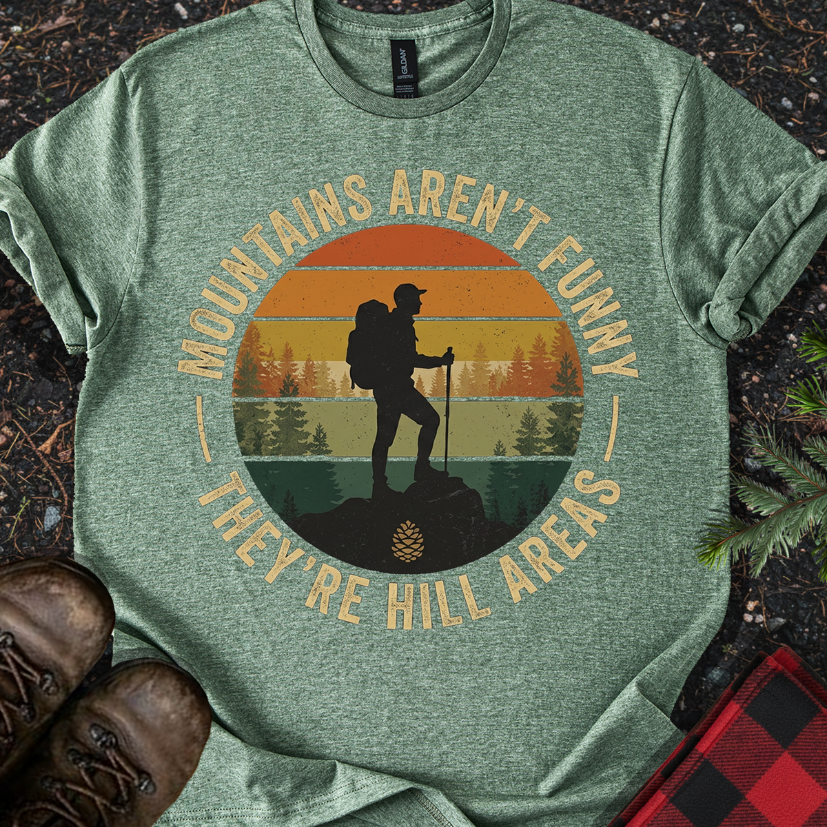Hill Areas Mountains T-Shirt