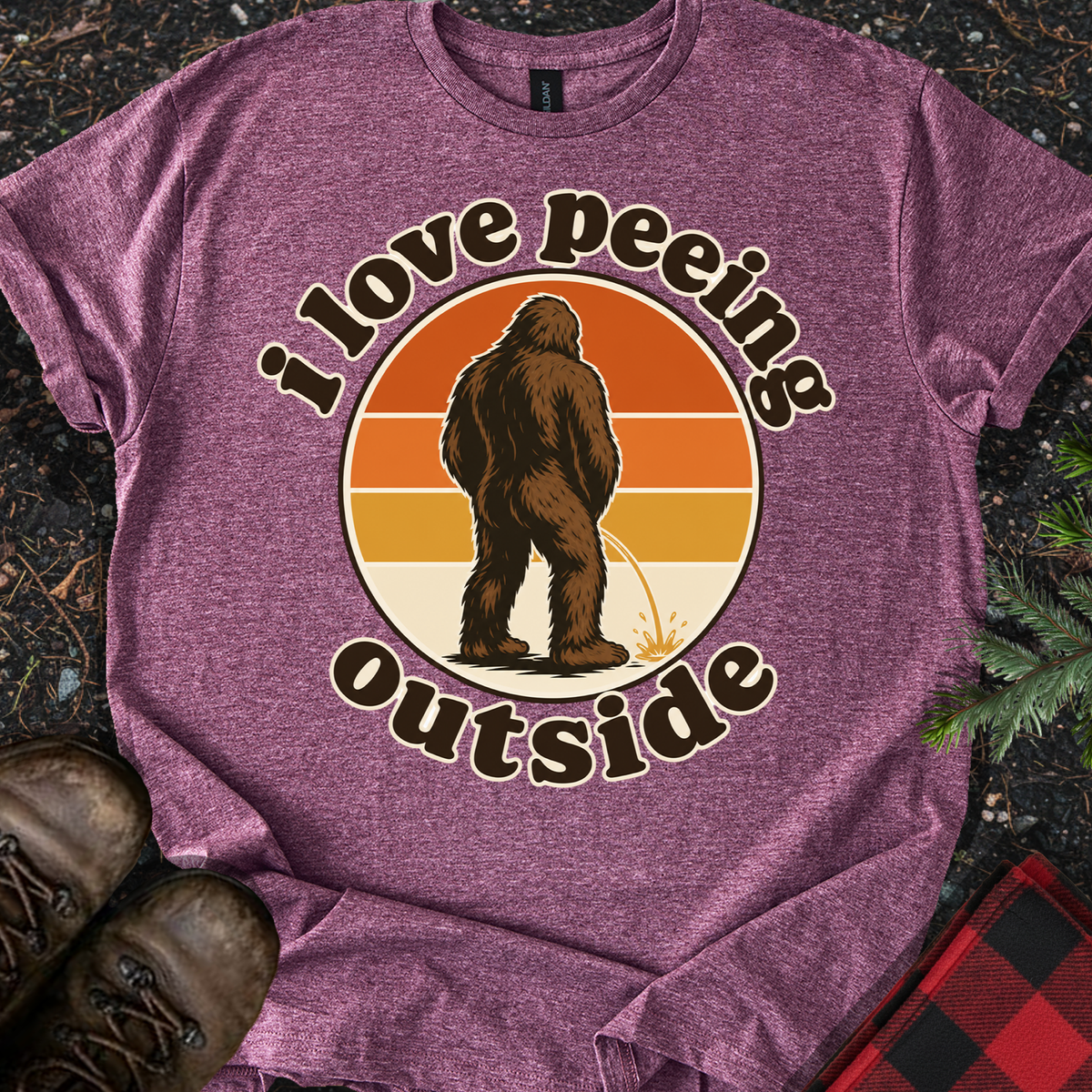 Peeing Outside T-shirt