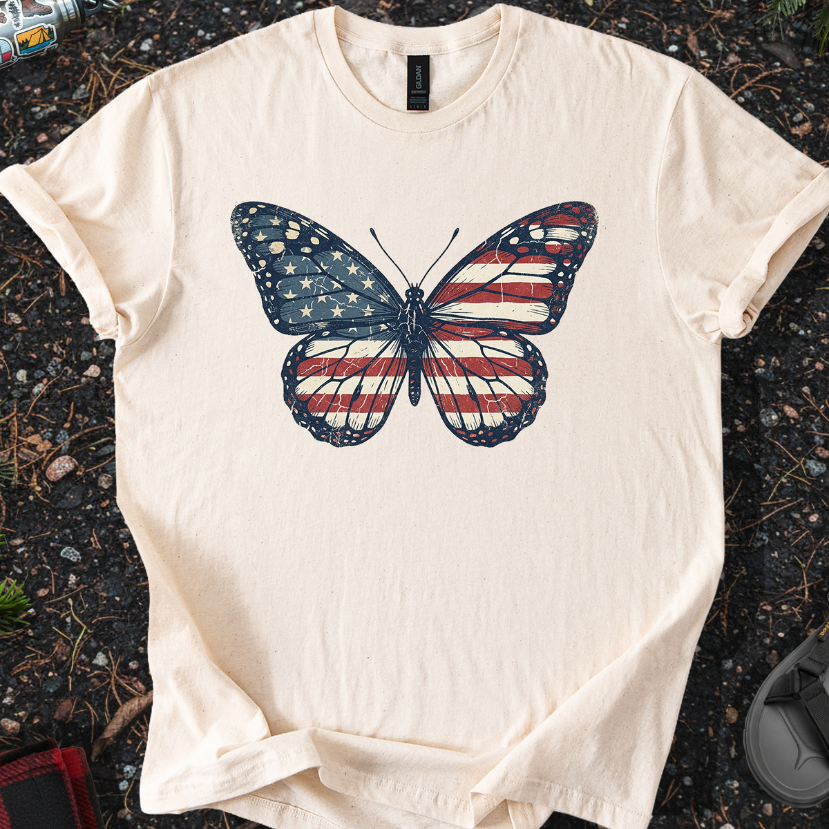 American Butterfly T-shirt