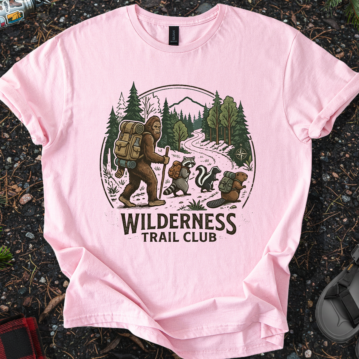Bigfoot Hiking T-shirt