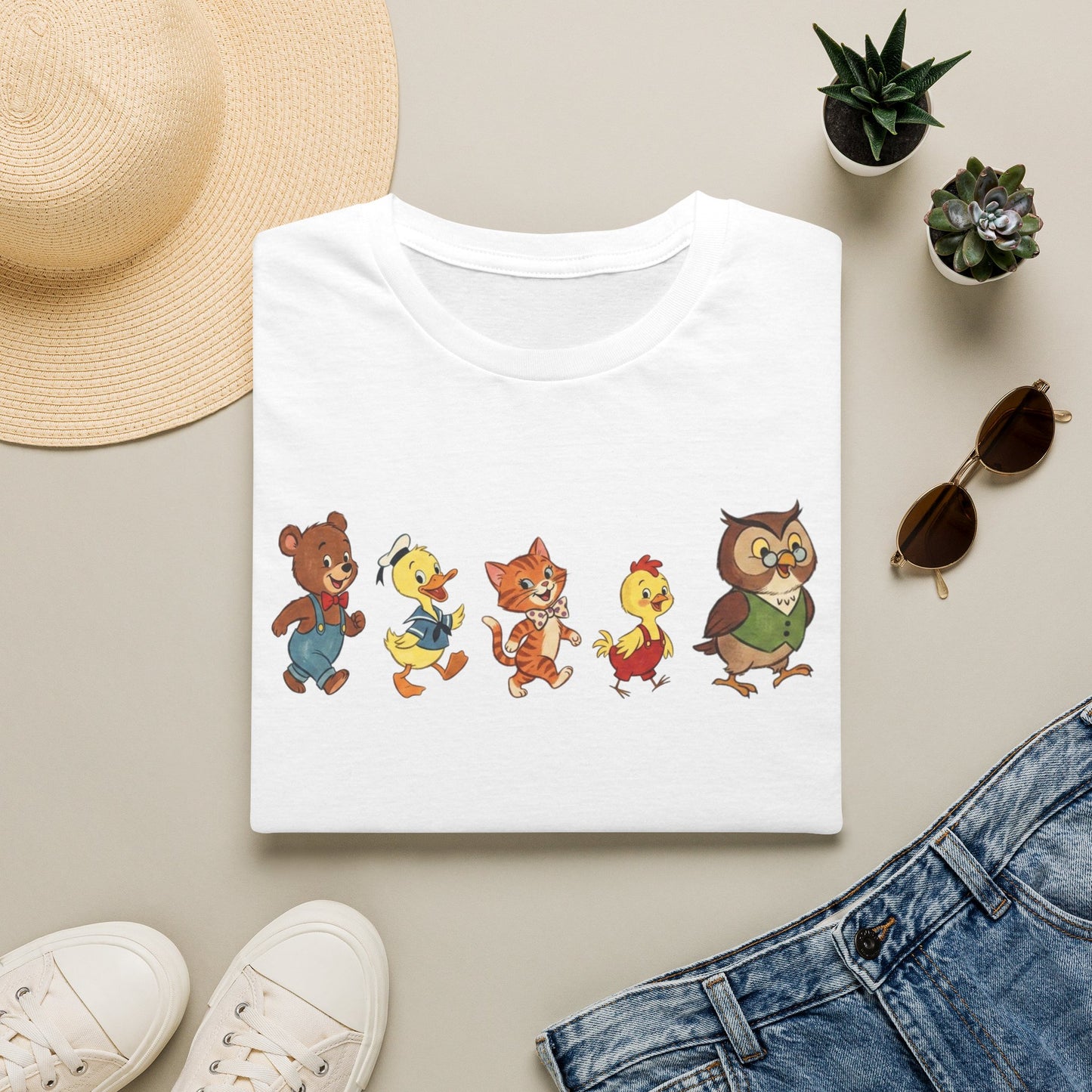 Cute Bear and Friends