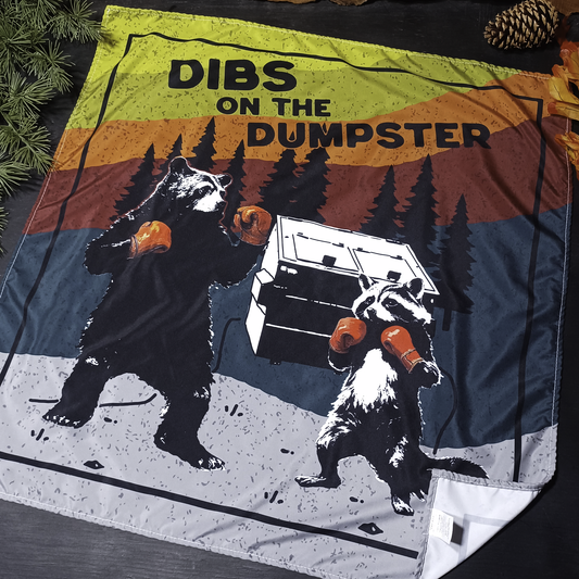 Hiking Bandana Bear Vs. Raccoon