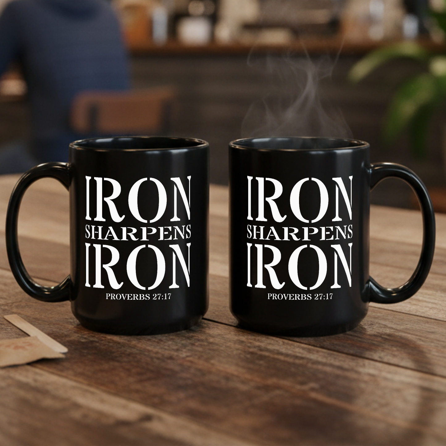 IRON SHARPENS IRON MUG