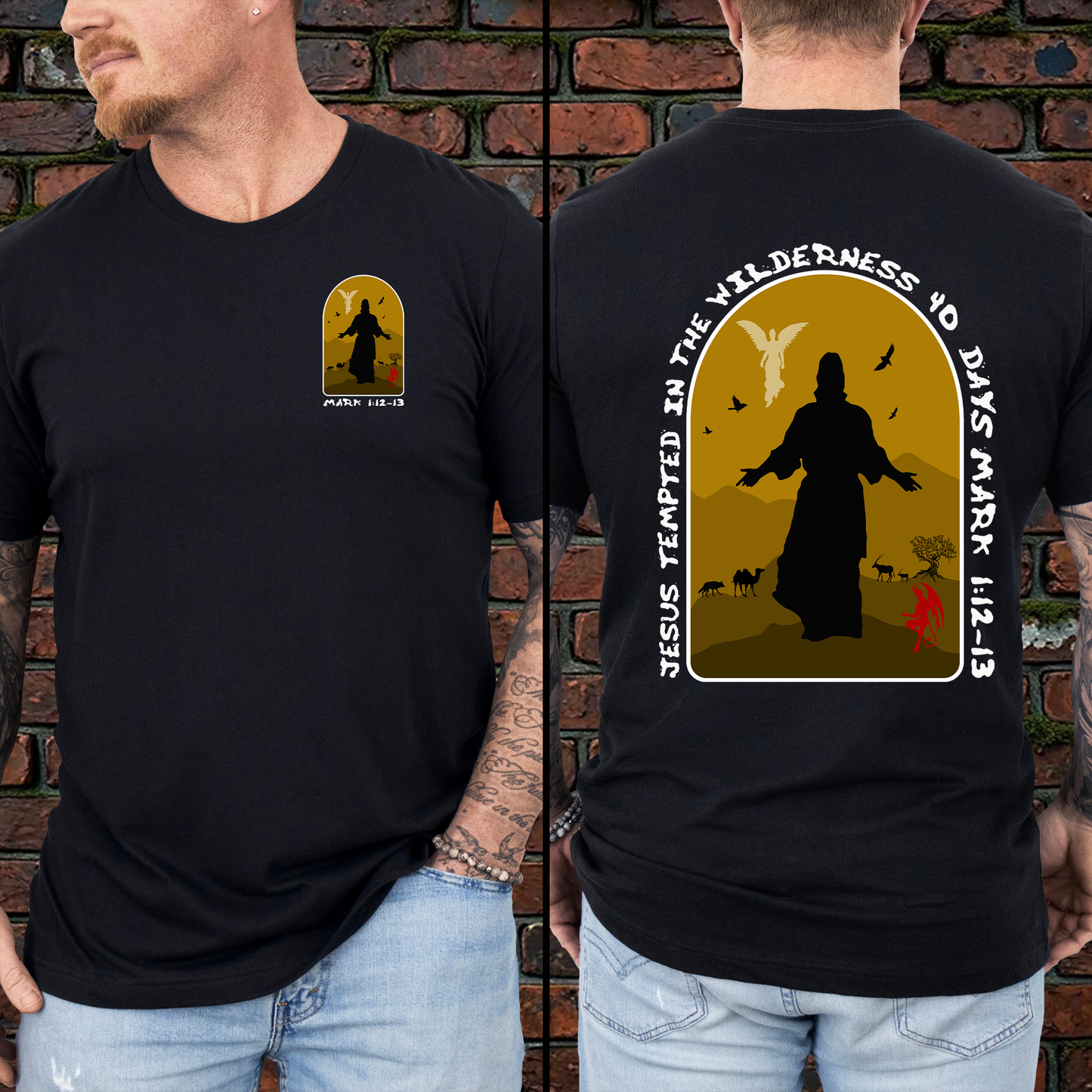 Temptation of Jesus Tee