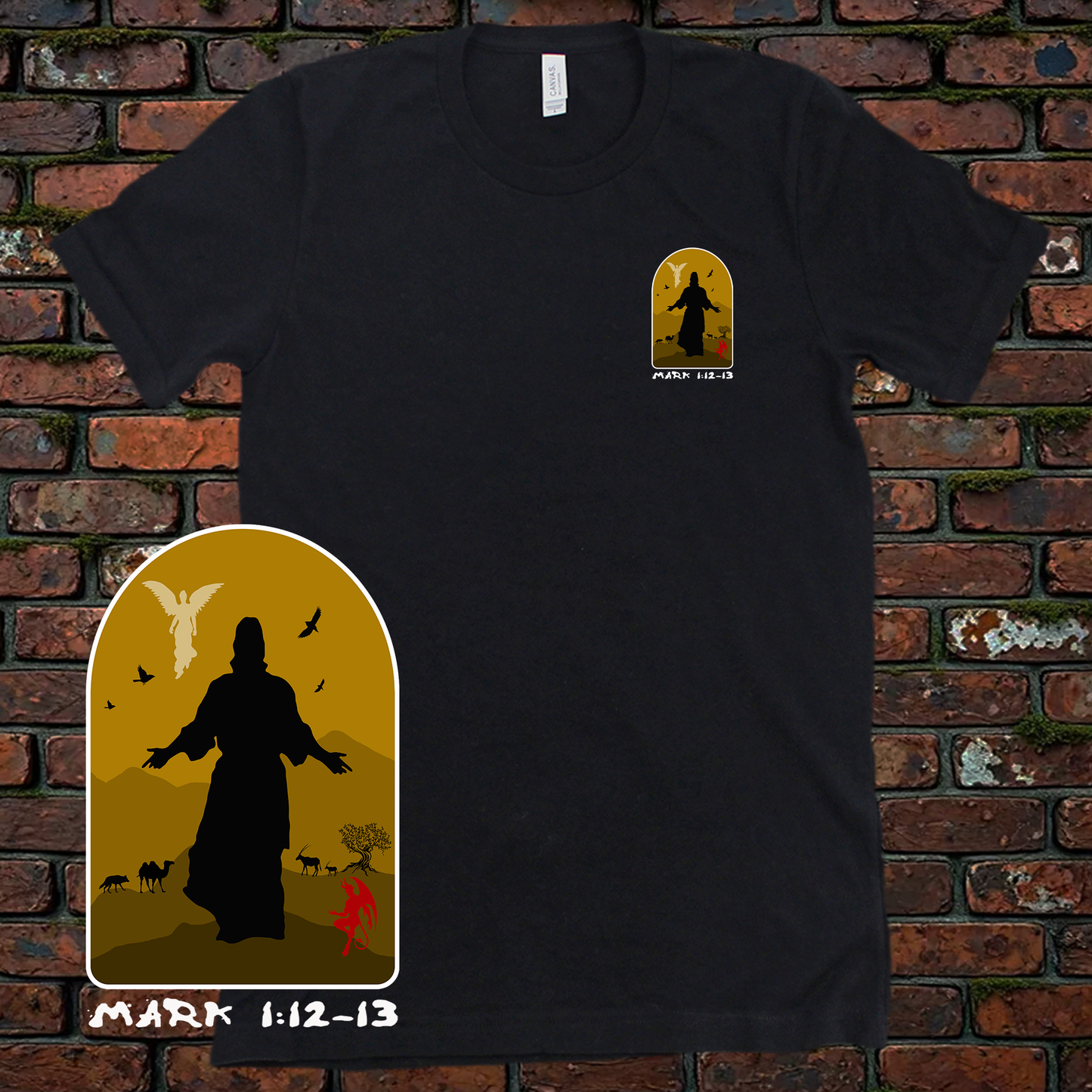 Temptation of Jesus Tee