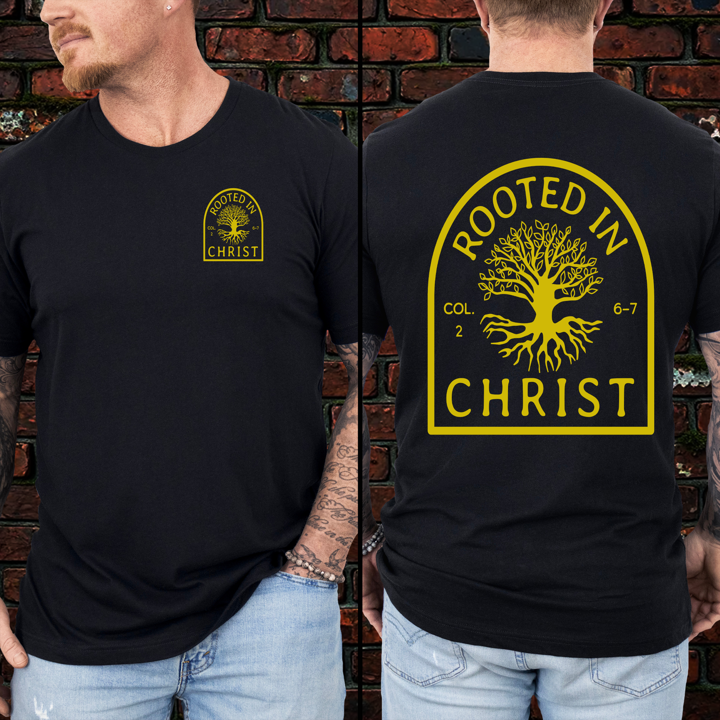 Christian Shirt Rooted in Christ