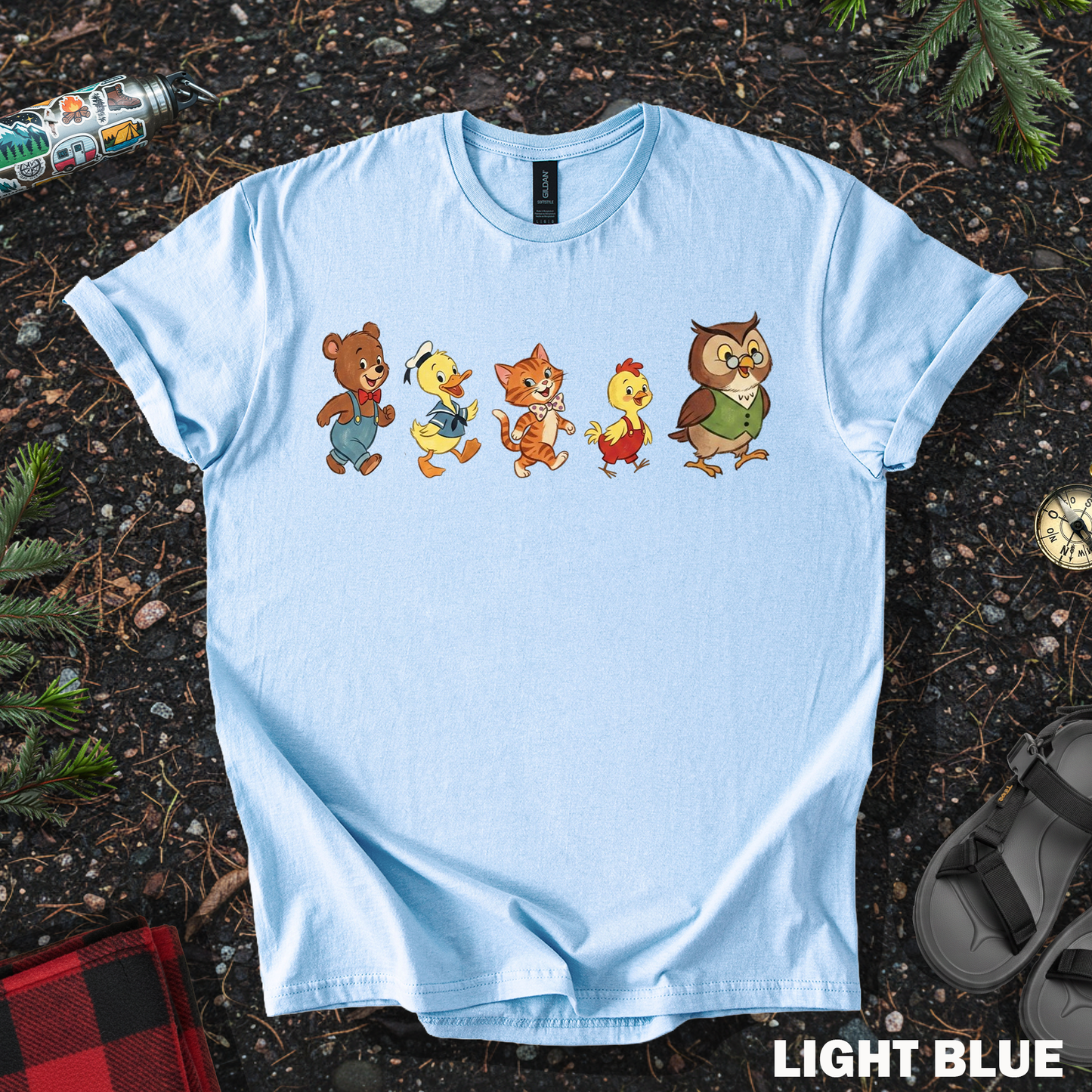 Cute Bear and Friends