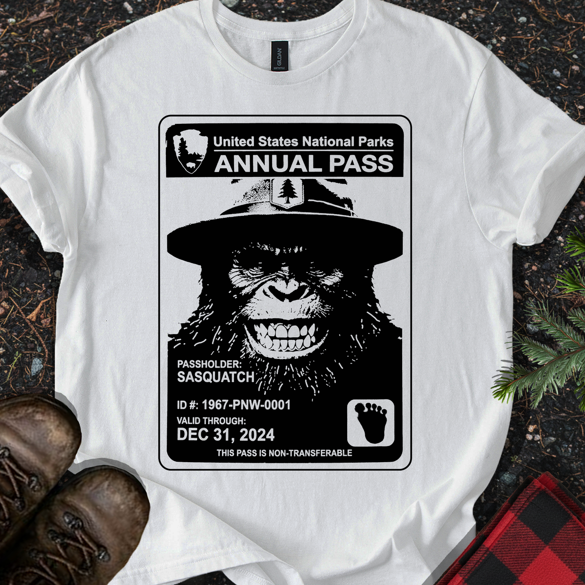 Sasquatch ID T-shirt