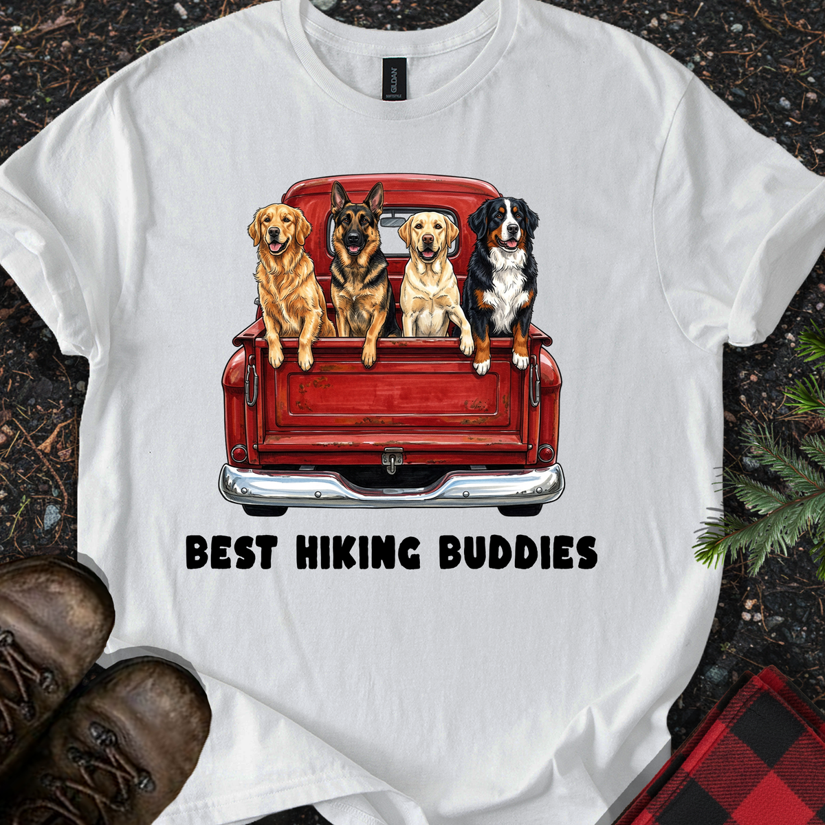 Truck Pups T-shirt