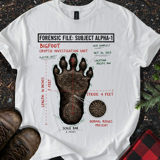 Bigfoot Footprint T-shirt