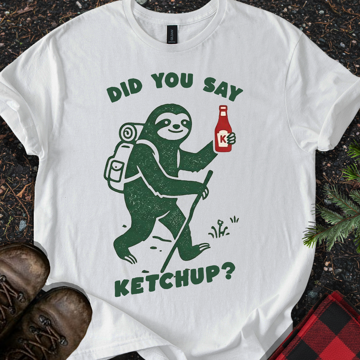Sloth Hiking T-shirt