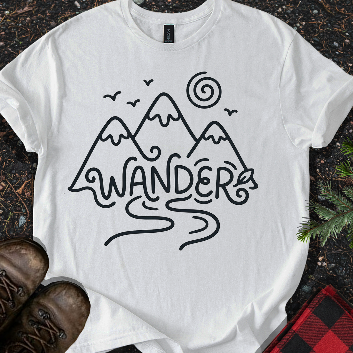 Wander Mountains T-shirt