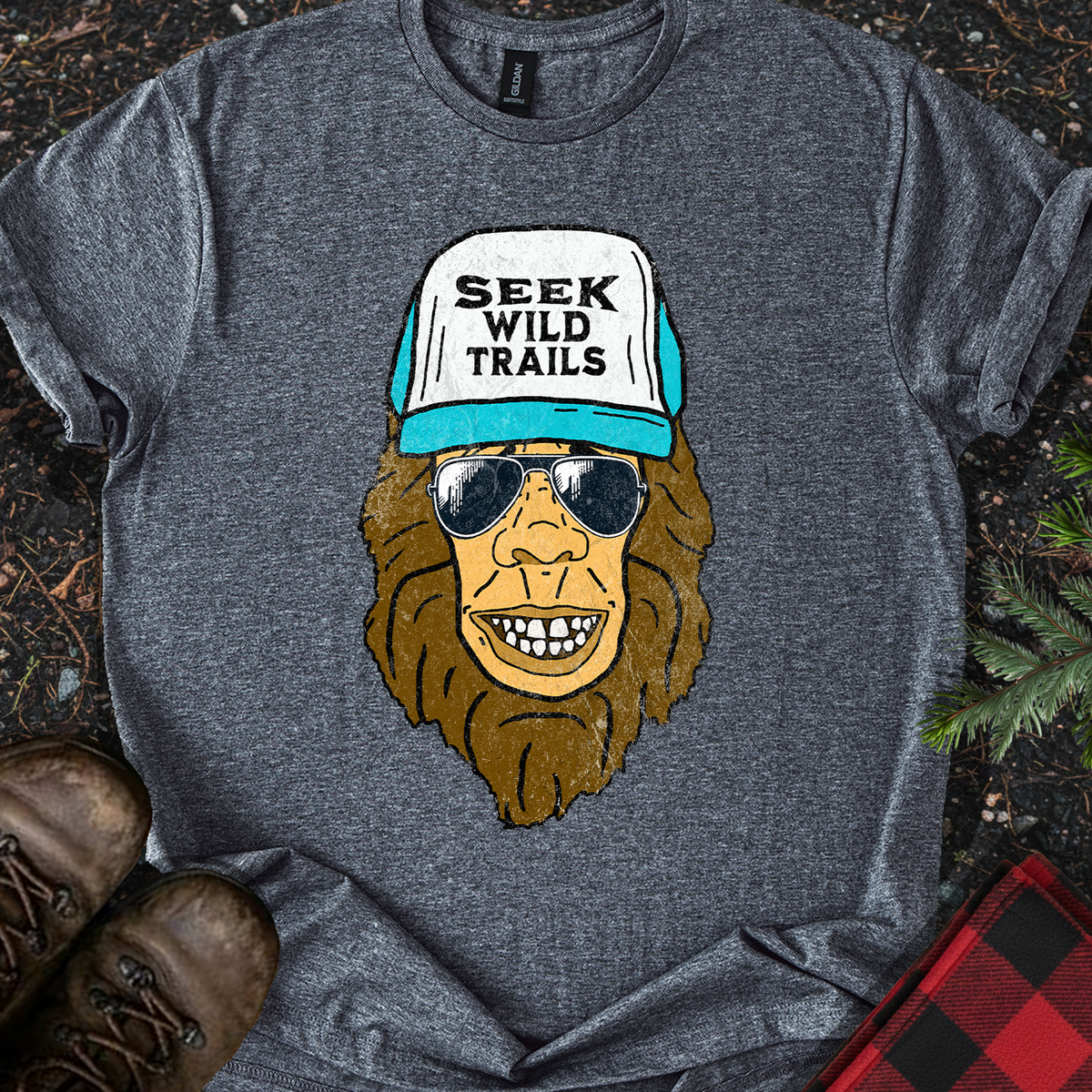 Sasquatch Smile T-shirt