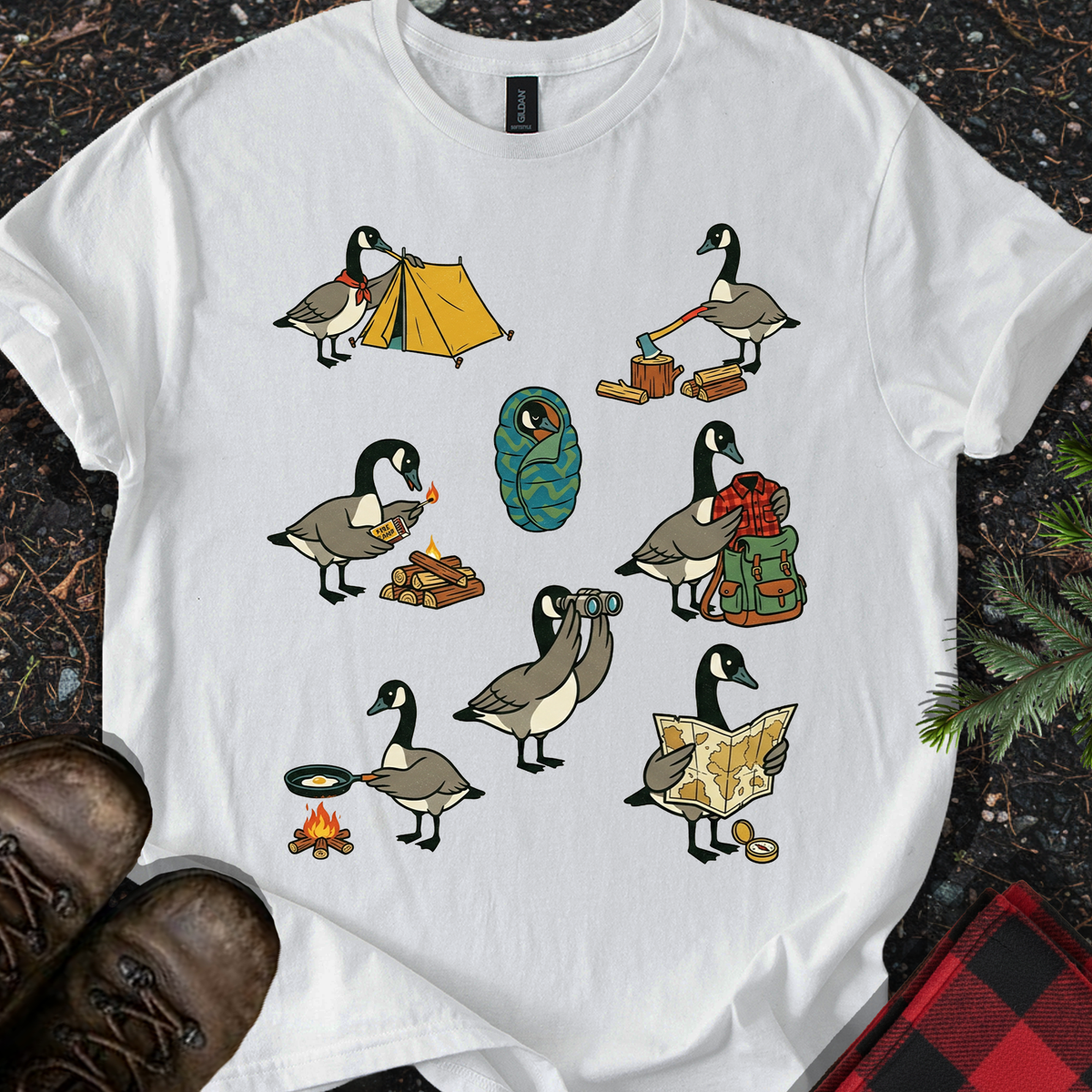Camping Goose T-shirt