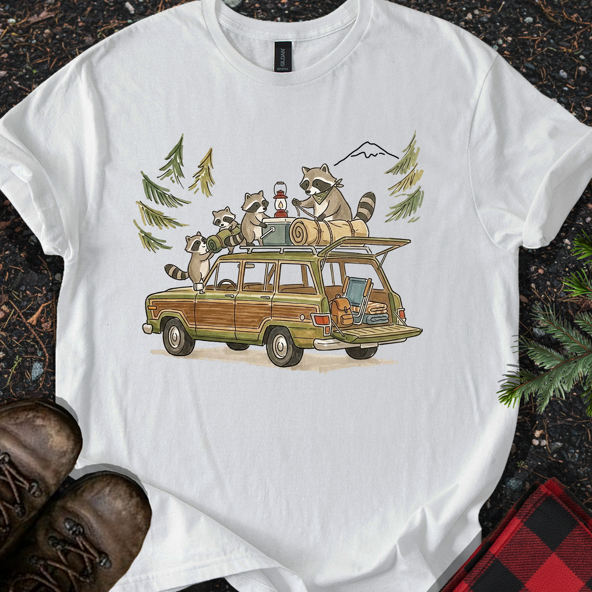 Family Camping T-shirt