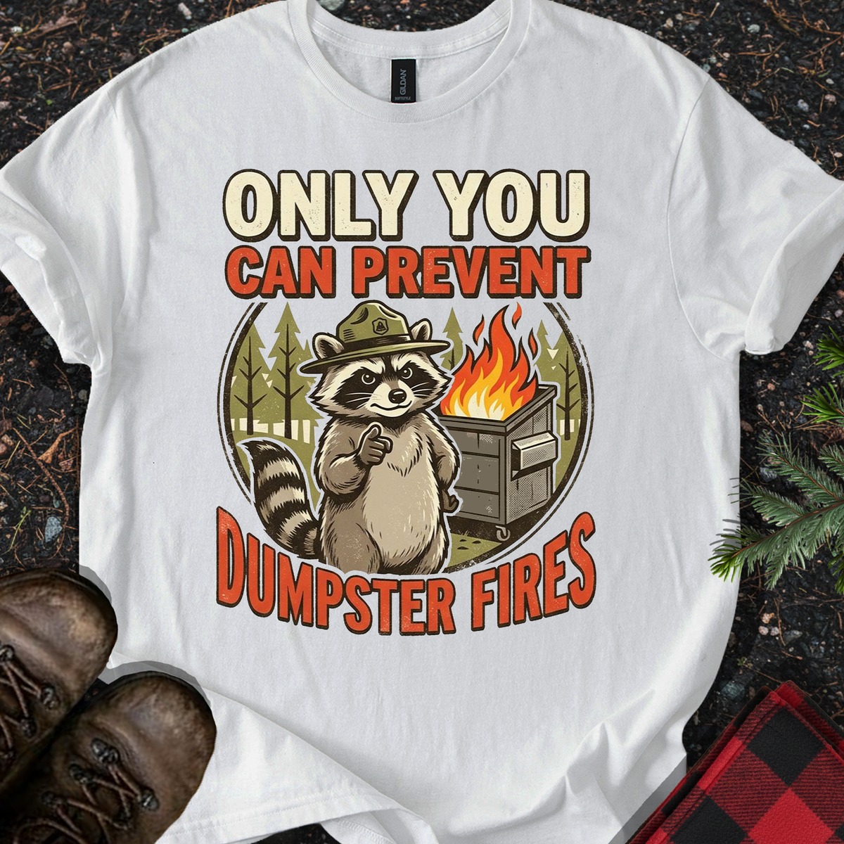 Dumpster Fire T-shirt