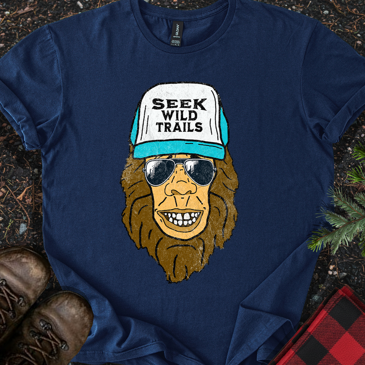 Sasquatch Smile T-shirt
