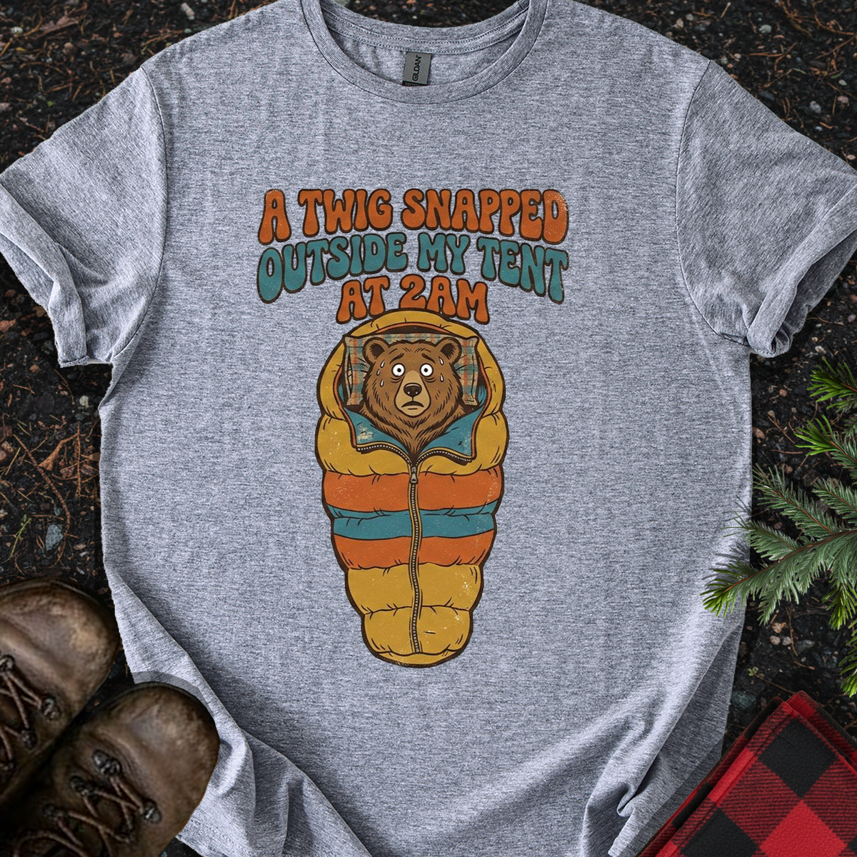 Scared Bear T-shirt