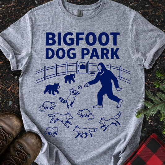 Bigfoot Dog Park T-shirt