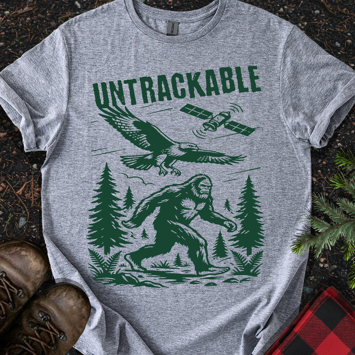 Untrackable Sasquatch T-shirt