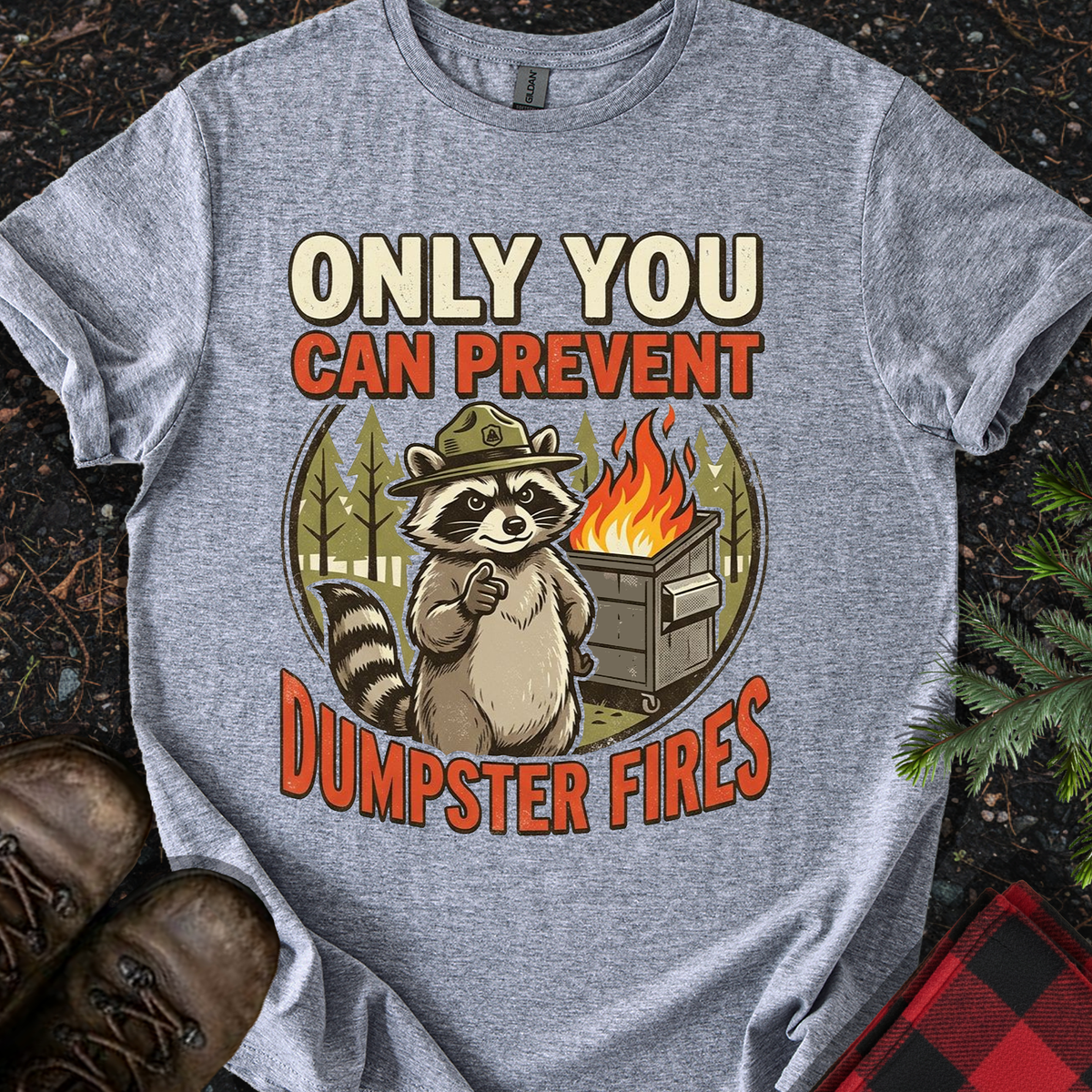 Dumpster Fire T-shirt