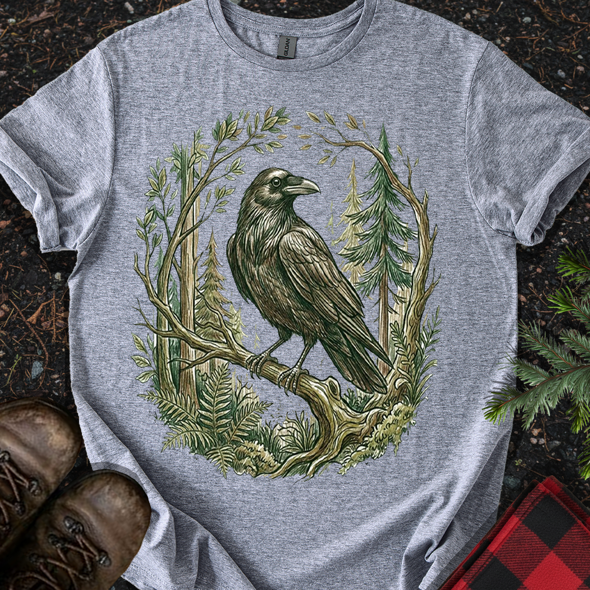 Forest Raven T-shirt
