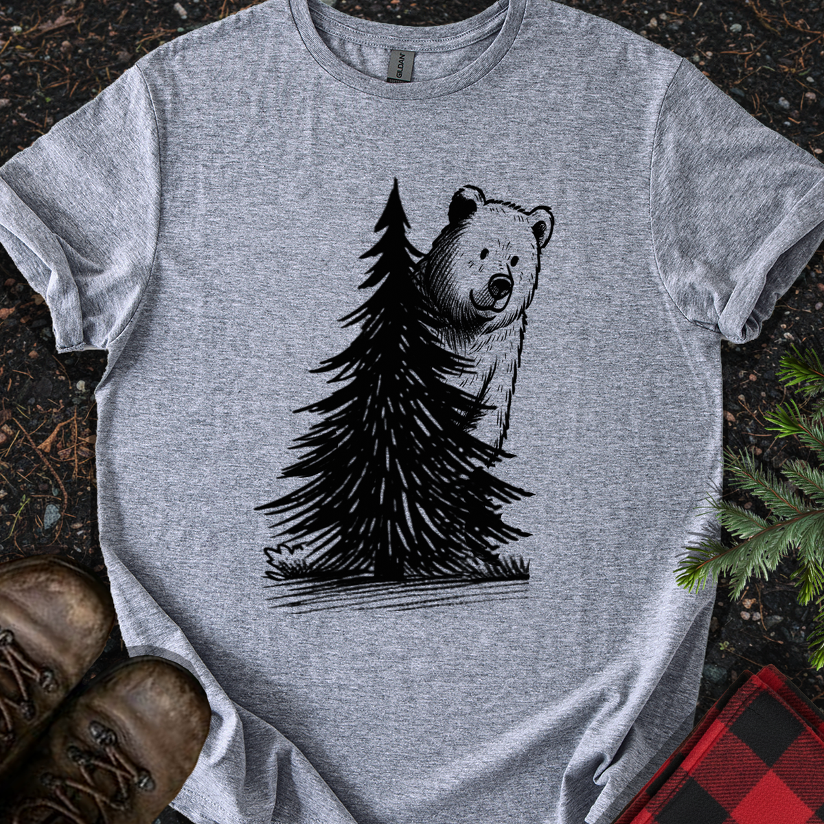 Peeking Bear T-shirt