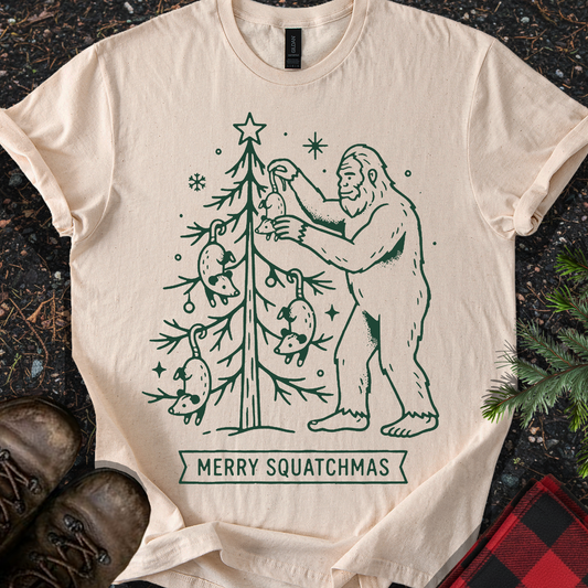 Merry Squatchmas T-shirt