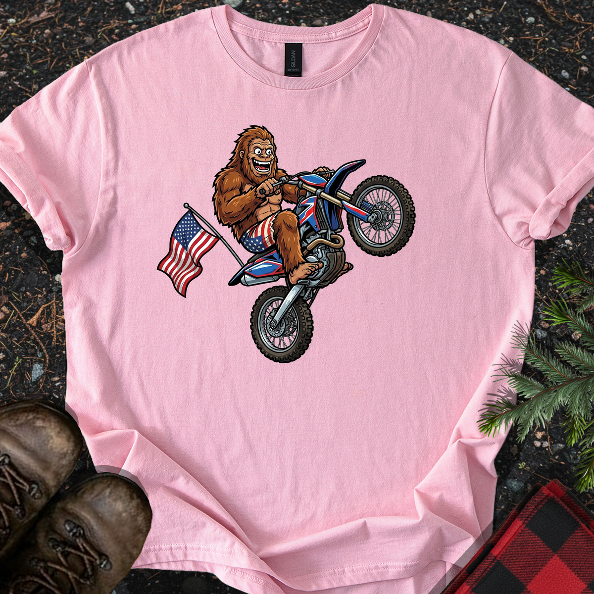 Bigfoot Dirtbike T-shirt