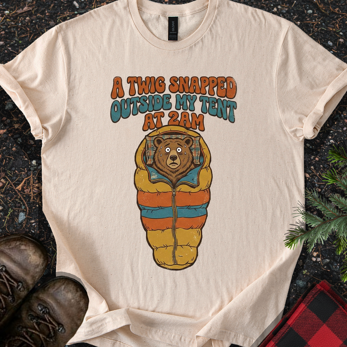 Scared Bear T-shirt