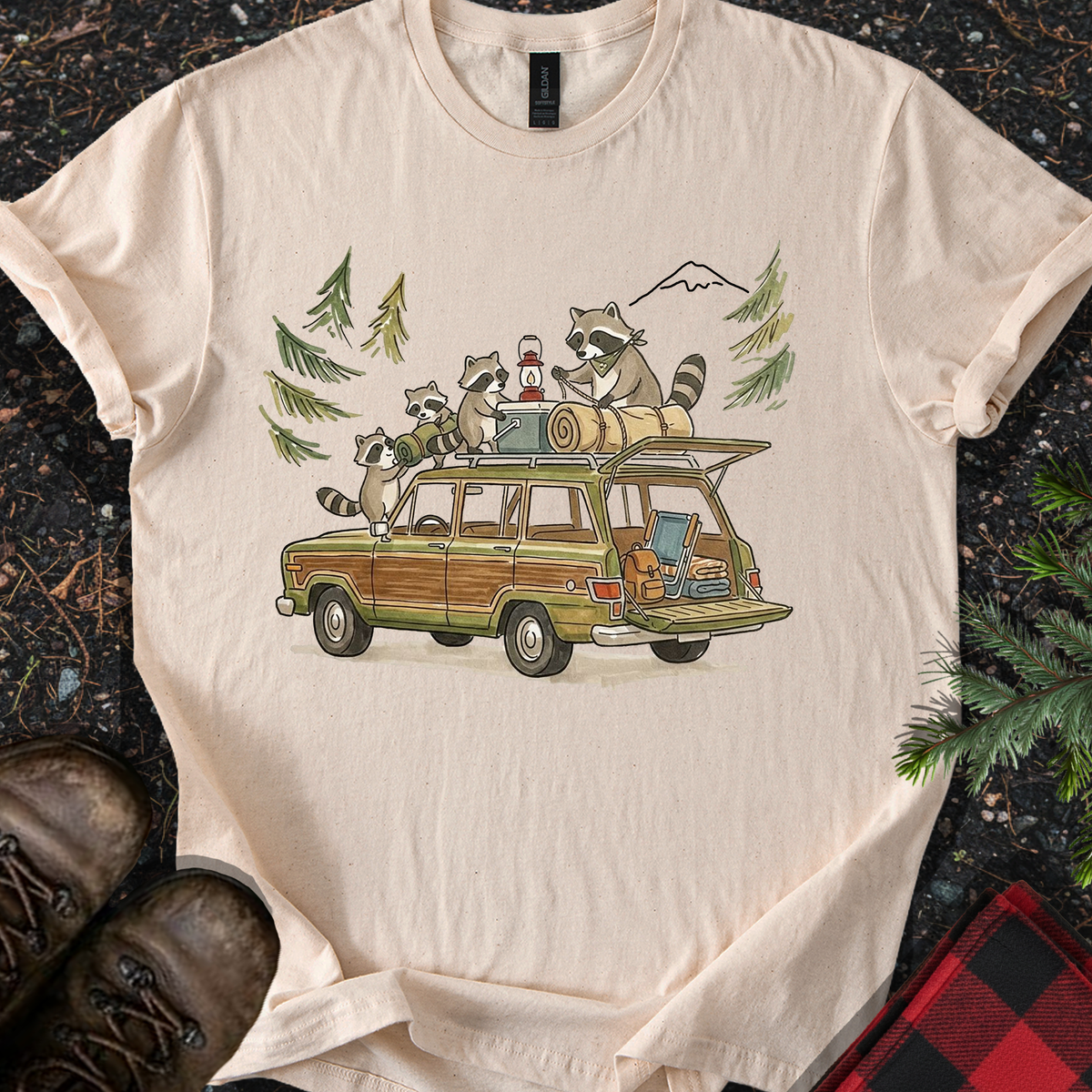 Family Camping T-shirt