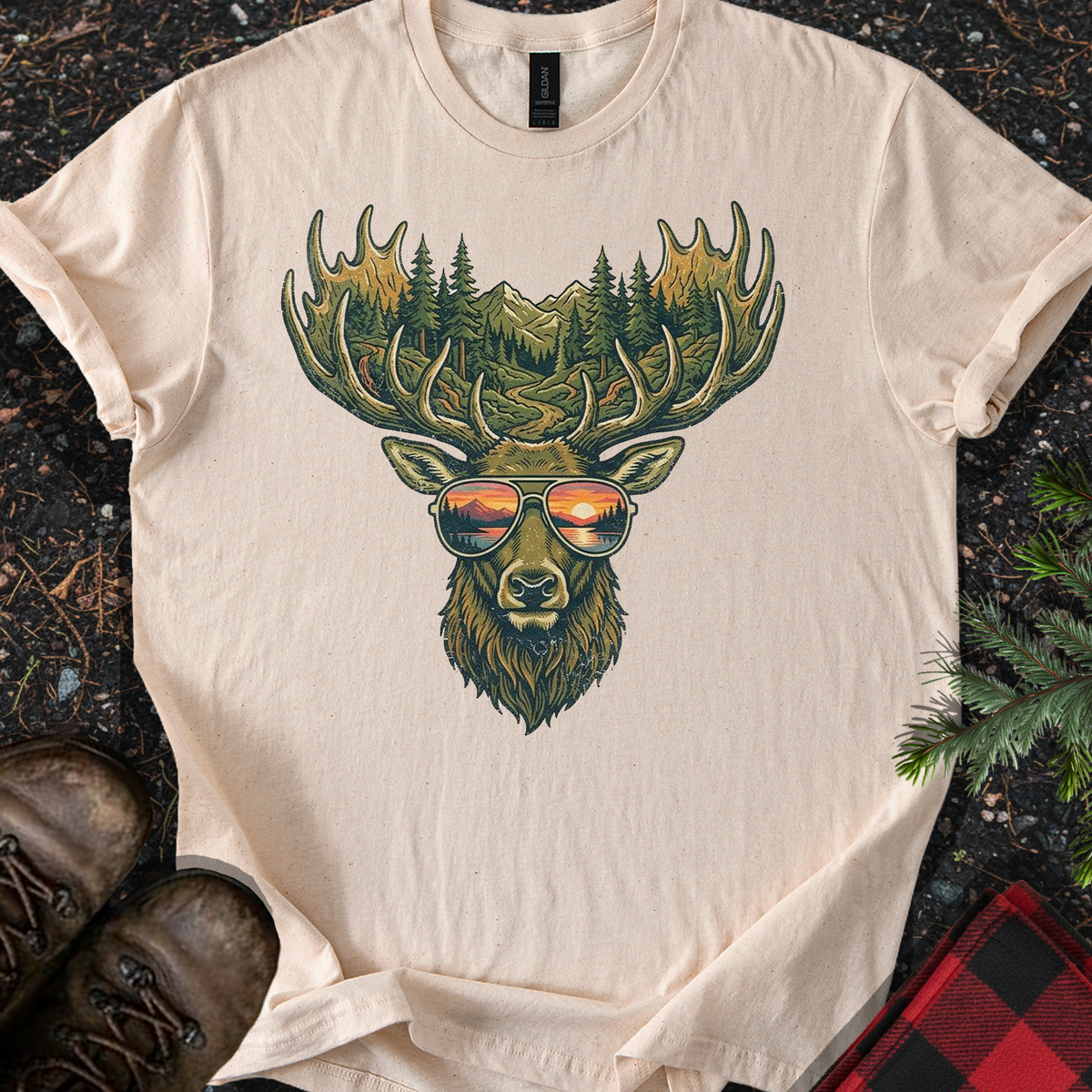Elk Antler T-shirt