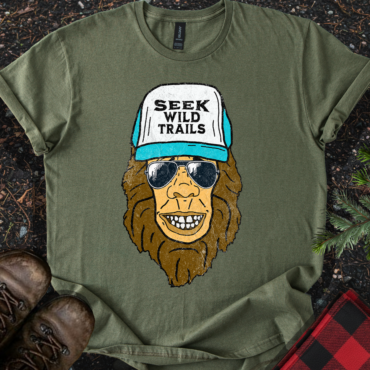 Sasquatch Smile T-shirt