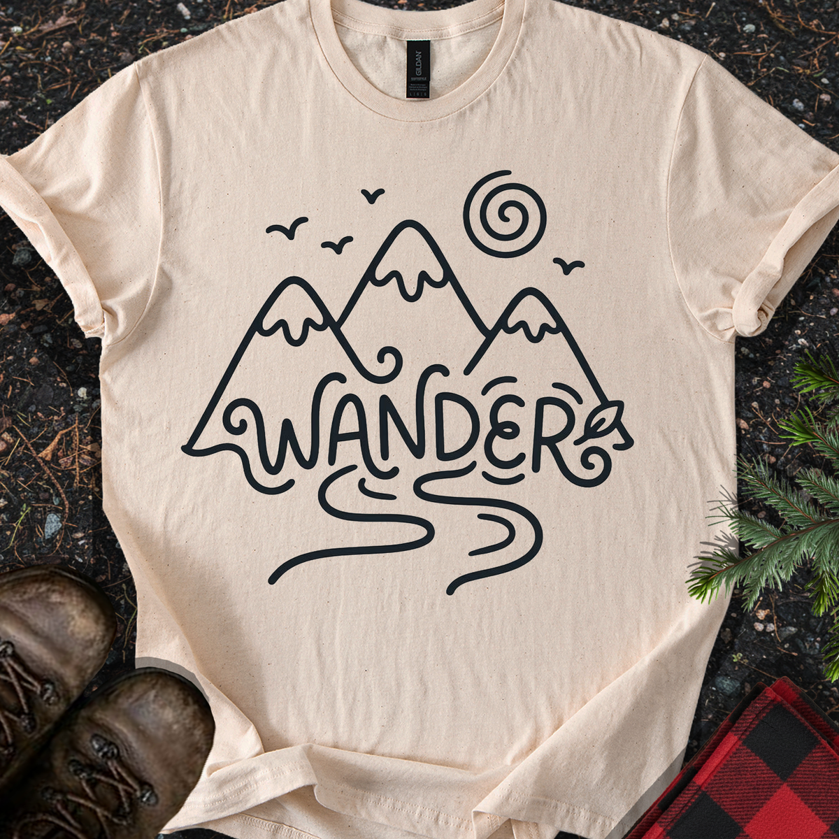 Wander Mountains T-shirt