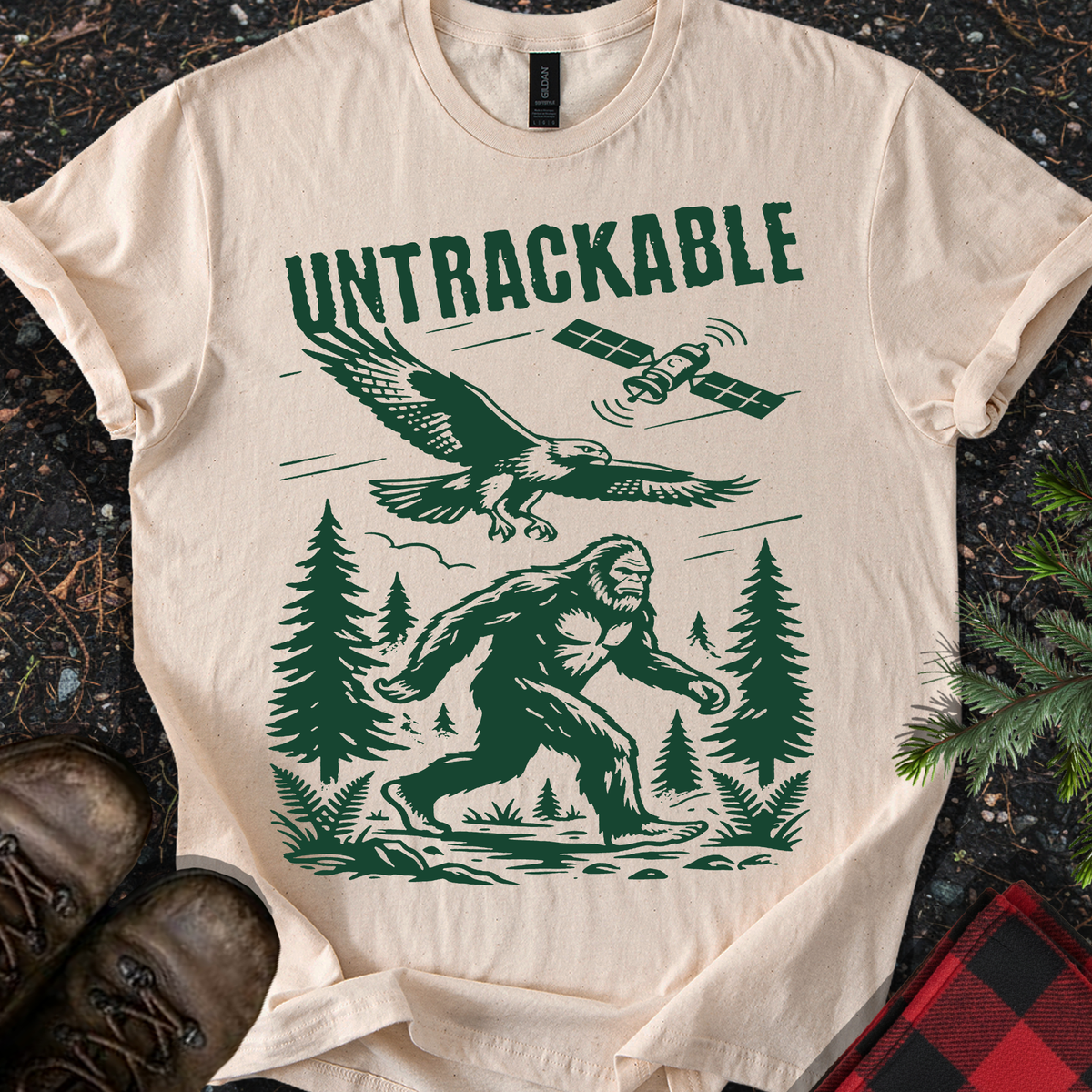 Untrackable Sasquatch T-shirt