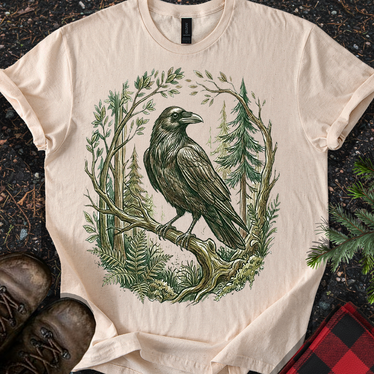 Forest Raven T-shirt