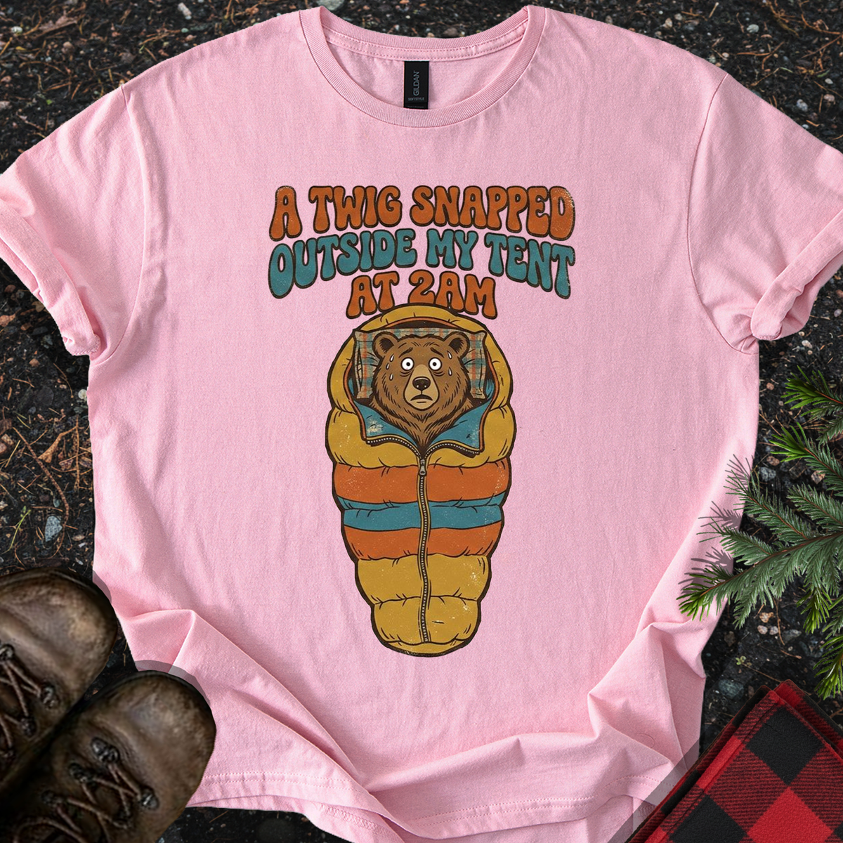 Scared Bear T-shirt