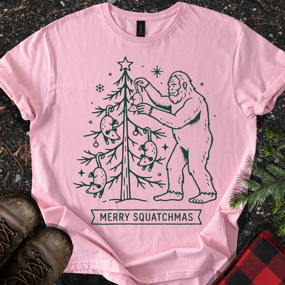 Merry Squatchmas T-shirt