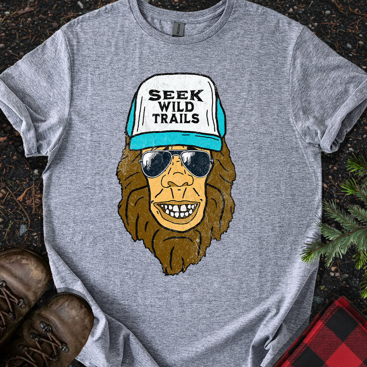 Sasquatch Smile T-shirt