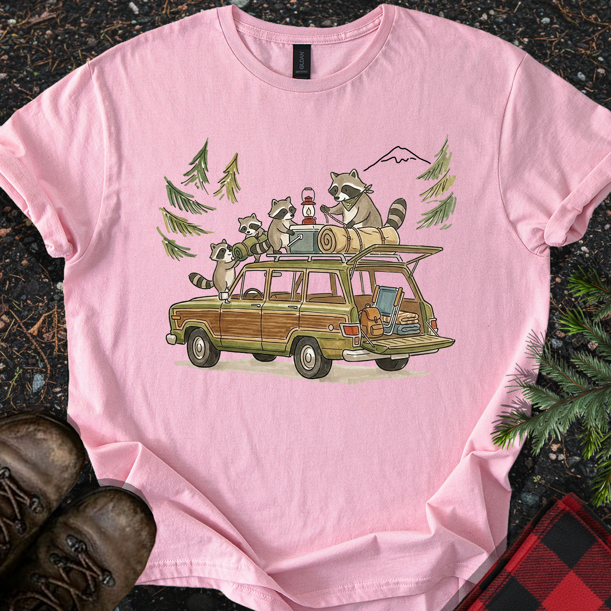 Family Camping T-shirt