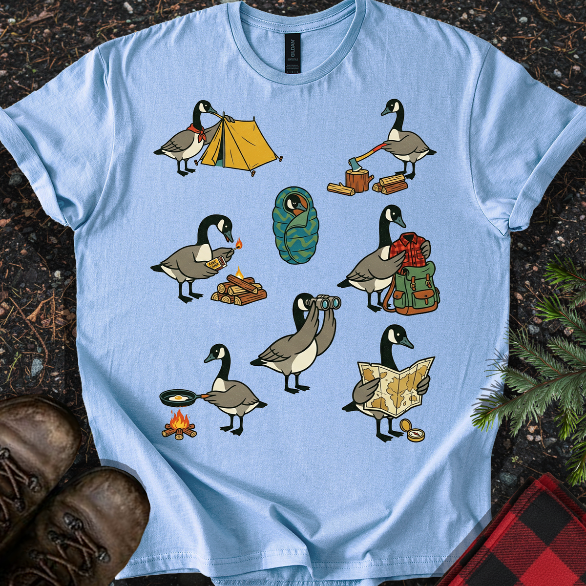 Camping Goose T-shirt