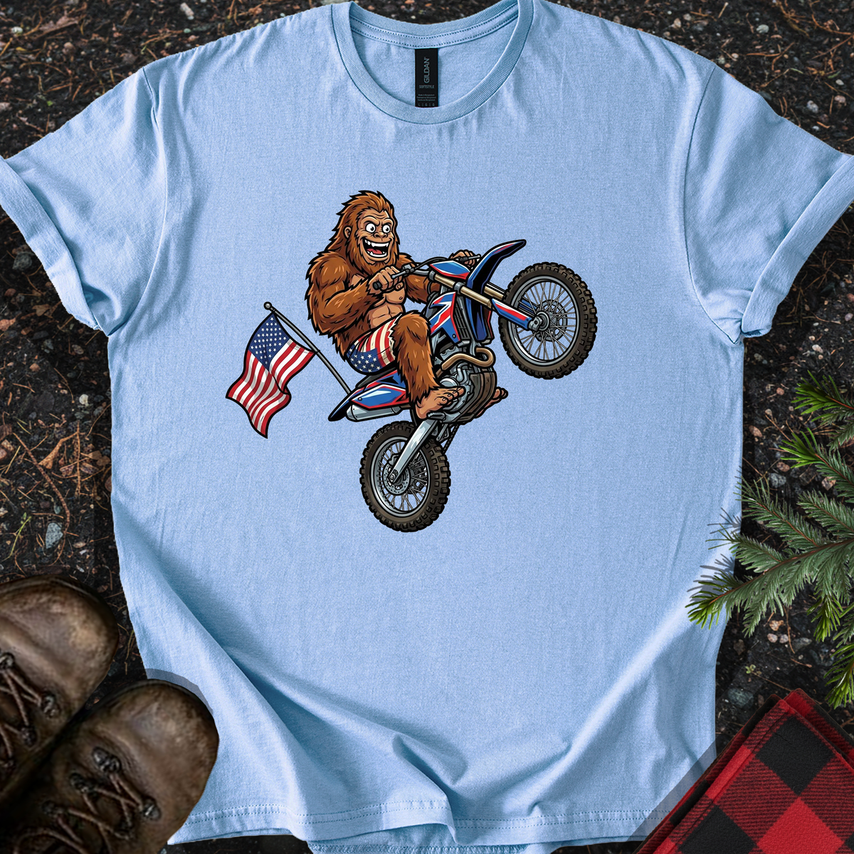 Bigfoot Dirtbike T-shirt